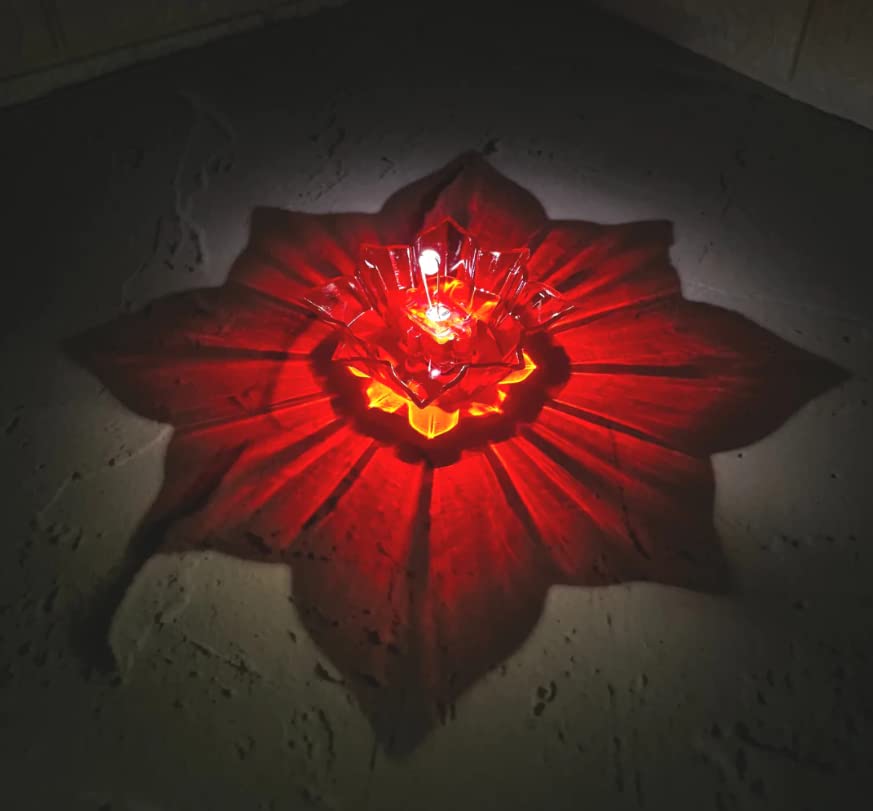 Reflective Shadow Diya Set for Diwali ( Pack of 6 )