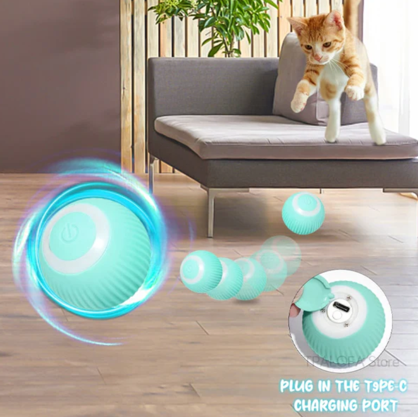 Automatic Smart Teasing Pet Ball