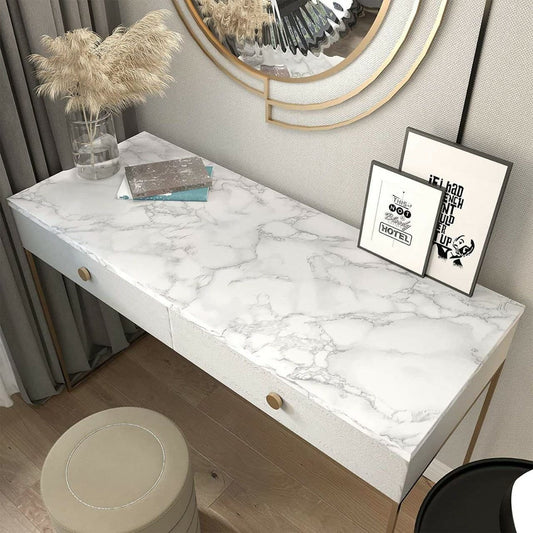 White Marble Wallpaper | Self Adhesive (60 X 1000CM)