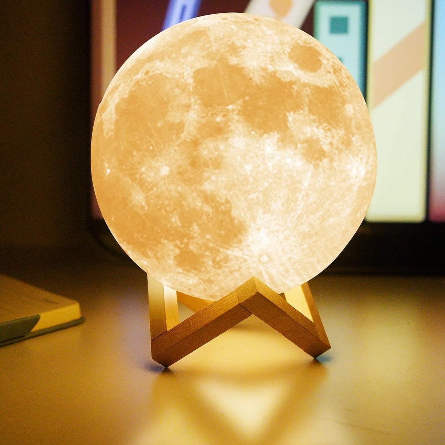 Moon Lamp with Stand