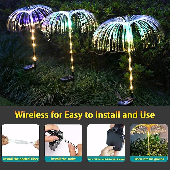 Solar Jellyfish Lights